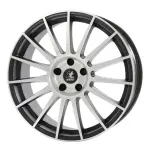 &nbsp; 8.0x19, 5x114,3, CH 74,1, ET: 38; velg alumiinium ITWHEELS Sofia Matt must poleeritud