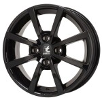 (KONTROLLIGE RATTAPAIGALDUSKOMPLEKTI) 6x15, 4x98, CH 58,1, ET: 35; Velg alumiinium ITWHEELS Alisia Läikiv must