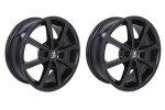 (KONTROLLIGE RATTAPAIGALDUSKOMPLEKTI) 6x15, 4x108, CH 63,4, ET: 25; Velg alumiinium ITWHEELS Alisia Läikiv must