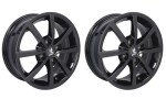 (KONTROLLIGE RATTAPAIGALDUSKOMPLEKTI) 6x15, 4x108, CH 65,1, ET: 32; Velg alumiinium ITWHEELS Alisia Läikiv must