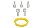 komplekt paigaldus (FZ23 74.1-65.1; B B12 60° koonus M12x1,5 L26; 1 kit / 1 velg - 5 auku)
