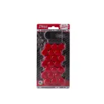 padrun, kork kruvid KOLA 17MM punane (pakend 21 tk)