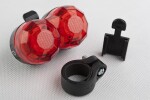  Jalgratta tagatuli "STARTER" 2-osaline 2LED 