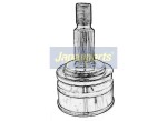 JAPANPARTS Veovõlli ots (Liigendlaager) GI-718