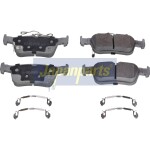 JAPANPARTS Piduriklotsi komplekt,  ketaspidur PA-0021AF