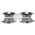 JAPANPARTS Piduriklotsi komplekt,  ketaspidur PA-0032AF