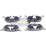 JAPANPARTS Piduriklotsi komplekt,  ketaspidur PA-0043AF