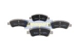 JAPANPARTS Piduriklotsi komplekt,  ketaspidur PA-0051AF