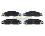 JAPANPARTS Piduriklotsi komplekt,  ketaspidur PA-014AF