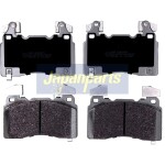 JAPANPARTS Piduriklotsi komplekt,  ketaspidur PA-0165AF