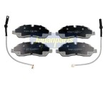 JAPANPARTS Piduriklotsi komplekt,  ketaspidur PA-0320AF
