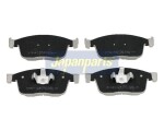 JAPANPARTS Piduriklotsi komplekt,  ketaspidur PA-0335AF