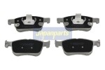 JAPANPARTS Piduriklotsi komplekt,  ketaspidur PA-0354AF