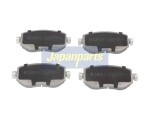 JAPANPARTS Piduriklotsi komplekt,  ketaspidur PA-0722AF
