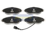 JAPANPARTS Piduriklotsi komplekt,  ketaspidur PA-0908AF