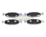 JAPANPARTS Piduriklotsi komplekt,  ketaspidur PA-097AF