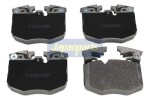 JAPANPARTS Piduriklotsi komplekt,  ketaspidur PA-2029AF
