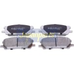 JAPANPARTS Piduriklotsi komplekt,  ketaspidur PA-209AF