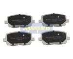 JAPANPARTS Piduriklotsi komplekt,  ketaspidur PA-213AF