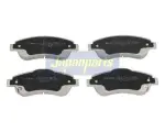 JAPANPARTS Piduriklotsi komplekt,  ketaspidur PA-405AF