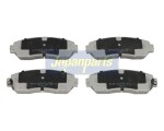 JAPANPARTS Piduriklotsi komplekt,  ketaspidur PA-434AF