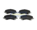 JAPANPARTS Piduriklotsi komplekt,  ketaspidur PA-501AF