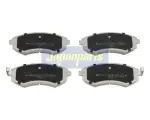 JAPANPARTS Piduriklotsi komplekt,  ketaspidur PA-590AF