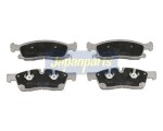 JAPANPARTS Piduriklotsi komplekt,  ketaspidur PA-915AF