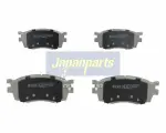 JAPANPARTS Piduriklotsi komplekt,  ketaspidur PA-K12AF