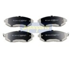 JAPANPARTS  Piduriklotsi komplekt,ketaspidur PA-W09AF