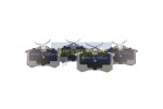 JAPANPARTS Piduriklotsi komplekt,  ketaspidur PP-0018AF