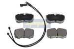 JAPANPARTS Piduriklotsi komplekt,  ketaspidur PP-0309AF