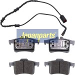JAPANPARTS Piduriklotsi komplekt,  ketaspidur PP-0341AF