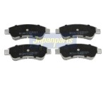 JAPANPARTS Piduriklotsi komplekt,  ketaspidur PP-0610AF