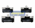 JAPANPARTS Piduriklotsi komplekt,  ketaspidur PP-222AF