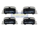 JAPANPARTS Piduriklotsi komplekt,  ketaspidur PP-231AF