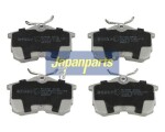 JAPANPARTS Piduriklotsi komplekt,  ketaspidur PP-407AF