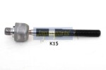 JAPANPARTS Sisemine rooliots,  roolivarras RD-K14R