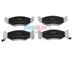 JAPKO Piduriklotsi komplekt,  ketaspidur 50060