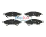 JAPKO Piduriklotsi komplekt,  ketaspidur 50351