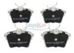 JAPKO Piduriklotsi komplekt,  ketaspidur 510606
