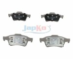 JAPKO Комплект тормозных колодок,  дисковый тормоз 51138