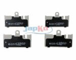 JAPKO Piduriklotsi komplekt,  ketaspidur 51222