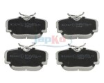 JAPKO Piduriklotsi komplekt,  ketaspidur 51L02
