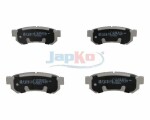 JAPKO Piduriklotsi komplekt,  ketaspidur 51W07