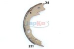 JAPKO Piduriklotside komplekt 55231