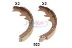 JAPKO Piduriklotside komplekt 55922