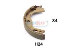 JAPKO Piduriklotside komplekt 55H24