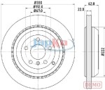 JAPKO Piduriketas 610519C