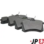  Piduriklotsi komplekt,ketaspidur JP Group 1163705310